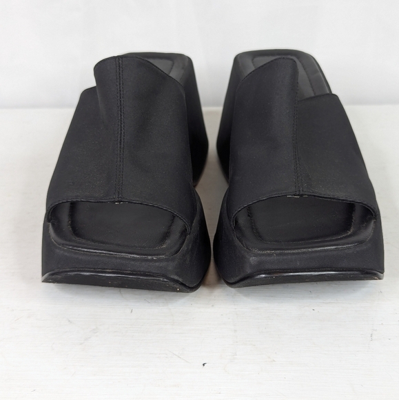 Xhilaration Y2K 90s Platform Chunky Slide Sandals - Picture 4 of 7